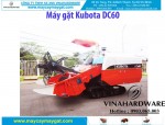 Báo giá máy gặt đập liên hợp kubota Dc60