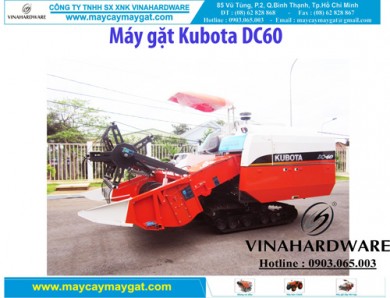 Báo giá máy gặt đập liên hợp kubota Dc60