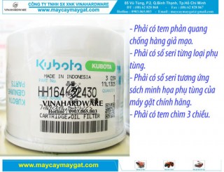 Lọc nhớt động cơ, thủy lực, nhiên liệu máy gặt đập liên hợp kubota Lọc nhớt động cơ, thủy lực, nhiên liệu máy gặt đập liên hợp kubota
