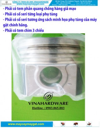 Pittong bạc chính hãng máy gặt kubota dc60,dc70,dc35 Pittong bạc chính hãng máy gặt kubota dc60,dc70,dc35